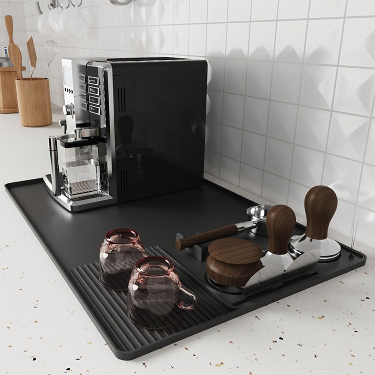 Bar Mat Rubber - Tapete de café de silicone 3